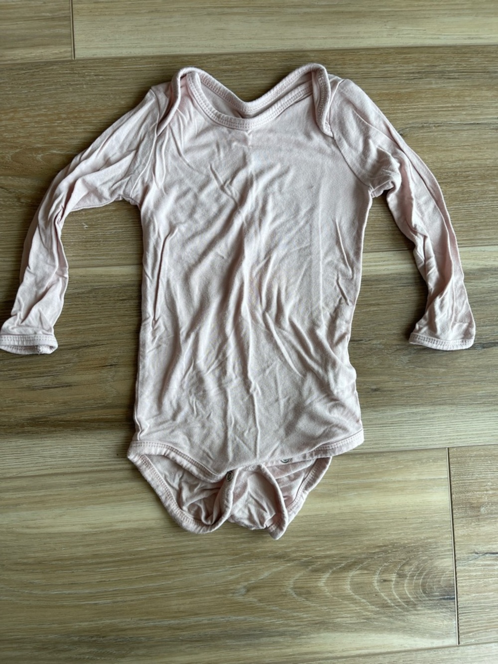 Kyte Baby Pink Long-Sleeve Baby One-Piece Bodysuit
